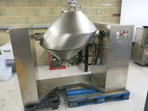 Stainless Steel Commercial Cone Blending Machine, Size H127 x W198 x D70cm.