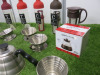 Quantity of Japanese Coffee Equipment to Include: 2 x Kalita 500ml Jugs, 5 x Kalita Wave Stainless Steel Dripper, 1 x Hario Gooseneck Stove Top Drip Kettle, 4 x Hario Cold Brew Coffee Pot, 2 x Hario Filter In Bottle Cold Brewed Tea & 2 x Hario Filter In C - 4