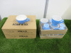 102 x Pieces of Acme & Co Coffee Cups & Saucers to Include: 11 x Green Cappuccino Cups, 27 x Green Cappuccino Saucers, 9 x Green Espresso Cups, 20 x Green Espresso Saucers, 17 x Blue Cappuccino Cups & 18 x Blue Espresso Cups. - 2