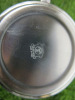 3 x Casalinghi Stainless Steel Assorted Size Coffee Cups & Saucers & 2 x Bowls with 1 x Lid. - 8