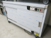 Parry 2 Sliding Door Mobile Hot Cupboard, Model HOT15, S/N 170260791, YOM 2024. Size H89 x W150 x D62cm. - 2