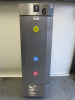 Precision Stainless Steel Single Door Upright Fridge, Model MPU401, S/N 160331. Size H200 x W60 x D70cm.