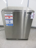 Precision Stainless Steel Single Door Freezer, Model GFS600,S/N 163351. Size H80 x W60 x D50cm.