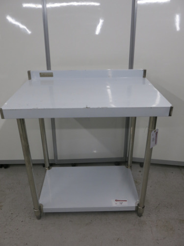 Infernus Stainless Steel Prep Table with Shelf Under. Size H90 x W90 x D60cm