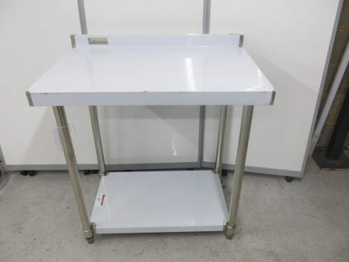 Infernus Stainless Steel Prep Table with Shelf Under. Size H90 x W90 x D60cm
