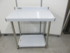 Infernus Stainless Steel Prep Table with Shelf Under. Size H90 x W90 x D60cm