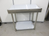 Infernus Stainless Steel Prep Table with Shelf Under. Size H90 x W90 x D60cm - 4