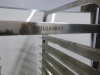 Hamoki Stainless Steel 15 Level Rack Trolley, Size H170 x W47 x D63cm. - 2