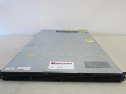 HP ProLiant DL120 G6 Rack Mount Server, Intel Pentium Processor. 4 x 250GB SATA HDD. No VGA output.