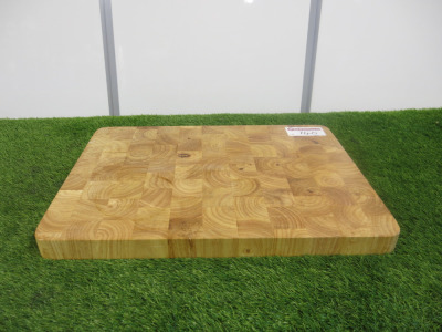 Large Wood Chopping Board, Size H4 x W60 x D45cm.