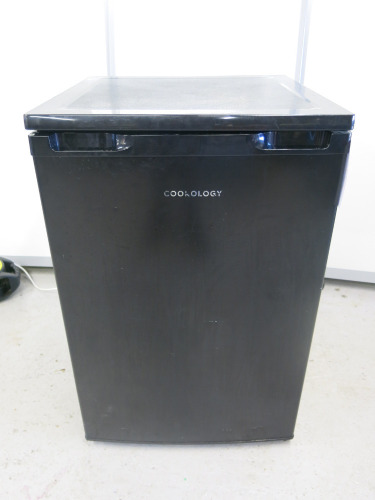 Cookology Freestanding Under Counter Freezer, Model UCFZ86BK. Size H84 x W55 x 57cm.