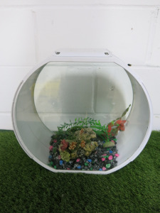 20L Glass Fish Tank, in White Model AA20L-0GD