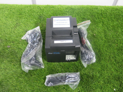 Star TSP100III Thermal Printer. Comes with Power Supply.