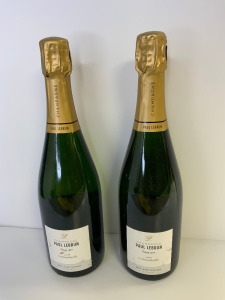 2 x Paul Lebrun Champagne, Depuis 1902, Cuvee L'Irremplacable, Brut Blanc De Blancs, 75cl.