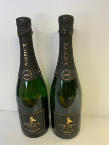 2 x Roebuck Estates Sparkling Wine, Blanc De Noirs, 75cl.