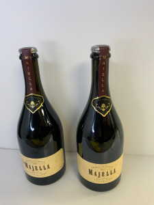 2 x Majella Sparkling Shriaz Wine, Vintage Coonwarra, 2021, 75cl.