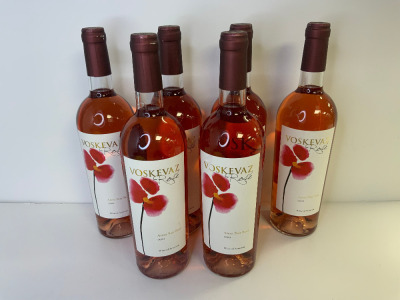 6 x Voskevaz Rose, Areni Noir, Rose, 2022, 75cl.