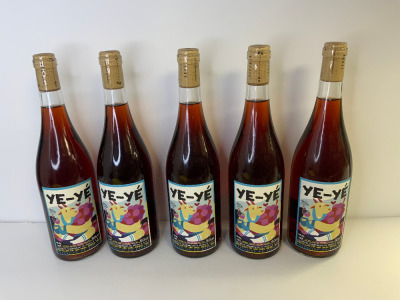 5 x Ye-Ye, Lanzarote Denominacion De Origen, 2020, 75cl.