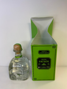 Tequila 100% De Agave, Silver Patron, 700ml.