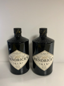 2 x Bottles of Hendricks Gin, 70cl.