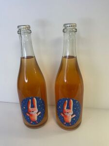 4 x Astro Bunny Sparkling Wine, Pet-Nat, 2023, 75cl.