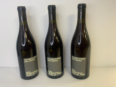 3 x Los Angeles River Wine Company, Francis Road, Heart of Sand, California Red Wine, 2020, 75cl.