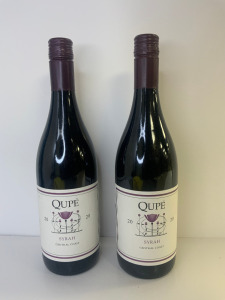 2 x Qupe Syrah, Central Coast, Red Wine, 2020, 75cl.