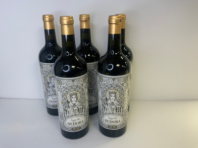 5 x Bedoba Saperavi, Red Wine, 75cl.