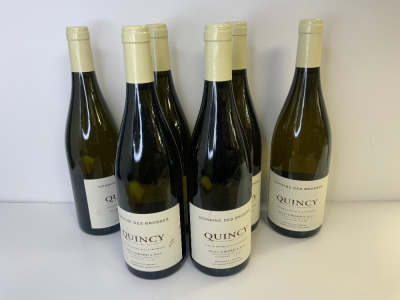 6 x Domaine Des Brosses, Quincy, White Wine, 2023, 75cl.