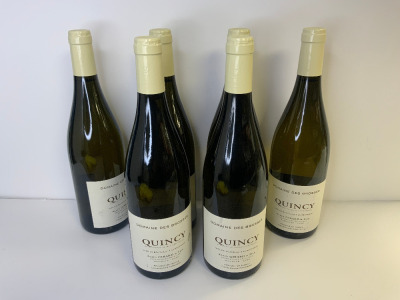 6 x Domaine Des Brosses, Quincy, White Wine, 2023, 75cl.