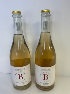 2 x Bruwer Vintners, Methode Ancestrale, Stellenbosh, Rose, 75cl.