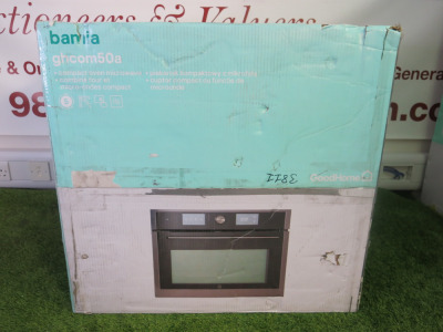 Boxed/New GoodHome 3200W Stainless Steel Integrated Electric Single Oven, Model GHCOM50a1. DOM 01/2023.