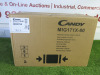 Boxed/New Candy Integrated 700W Microwave, Model MIG171X-80.