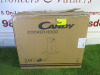 Boxed/New Candy Chimney Cooker Hood, Model CTS6CEX.