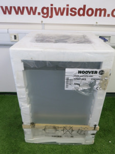 Packaged/New Hoover 16 Place Integrated Dishwasher, Model HDIN4S613PS-80E.