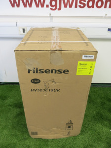 Boxed/New Hisense 10 Place Integrated Slimline Dishwasher, Model HV523E15UK.