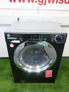 New Hoover Integrated Wash & Dry 300 Lite Washer Dryer, Model HBDS485D1ACBE80, S/N 3180090221053429. Size H80 x W60 x D50cm.