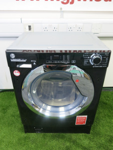 New Hoover Integrated Wash & Dry 300 Lite Washer Dryer, Model HBDS485D1ACBE80, S/N 3180090223373002. Size H80 x W60 x D50cm.