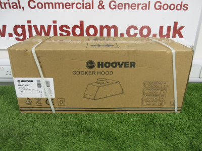 Boxed/New Hoover Built In Cooker Hood, Model HBG750X/1.