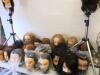 Lot Consisting of Hair Stylist Model Heads with Tripods to Include; 97 x Practice/Training Heads ( 7 x New in Bag, Approx 80 with Full/Most Hair) 30 x Tripod Stands & 14 x Other (2 x Busts, 7 x Red & 5 x Polystyrene). - 2