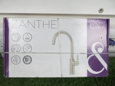 Boxed/New Single Lever Kitchen Mixer Tap, Model Zanthe.