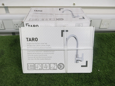 5 x Boxed/New Taro Single Lever Kitchen Mixer Tap.