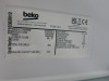 New Beko Built In Fridge Freezer, Model 7518920016c, S/N 2210369912. Size H177 x W56 x D55cm. NOTE: dent to door (As Viewed/Pictured). - 5