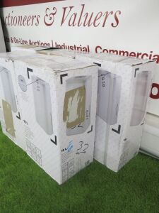 5 x Boxed/New Kingfisher 10L Dehumidifier with Digital Screen on Top.