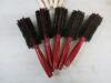 10 x Wooden Handle Round Brushes. (As Viewed/Pictured) - 3