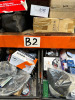 5 x Shelves with 9 x Crates & Quantity of Loose Assorted Hardware Items (As Viewed). - 7