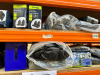 3 x Shelves of Approx 70 x Hardware Items to Include: Car Covers, Air Beds, Parasols, Cool Box, Tool Bag, Worktop Containers & Magnetic Roll Holders etc. - 4