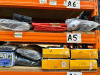 3 x Shelves of Approx 70 x Hardware Items to Include: Car Covers, Air Beds, Parasols, Cool Box, Tool Bag, Worktop Containers & Magnetic Roll Holders etc. - 5