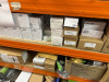4 x Shelves of Assorted GTECH & GTECH Pro Spares & Accessories to Include: Heads, Battery Pack, Bin Assembly, Pivot Yoke, Power Floor Head Nylon End Cap, Filters etc (As Viewed/Inspected). - 9