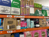 14 x Shelves of Domestic Household & Cleaning Items to Include: Laundry, Dishwashing, Cleaning, Hygiene, Feminine Hygiene, Baby, Air Freshener, Stain Removal, Dental, Medical, Toilet, Bathroom & Kitchen Etc (As Viewed/Inspected). - 10
